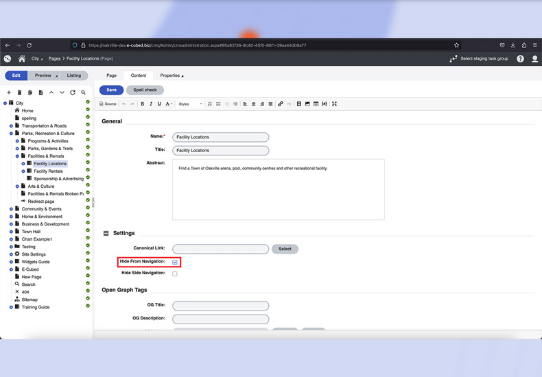 Oakville-ContentSettings-05a Oakville-ContentSettings-05a